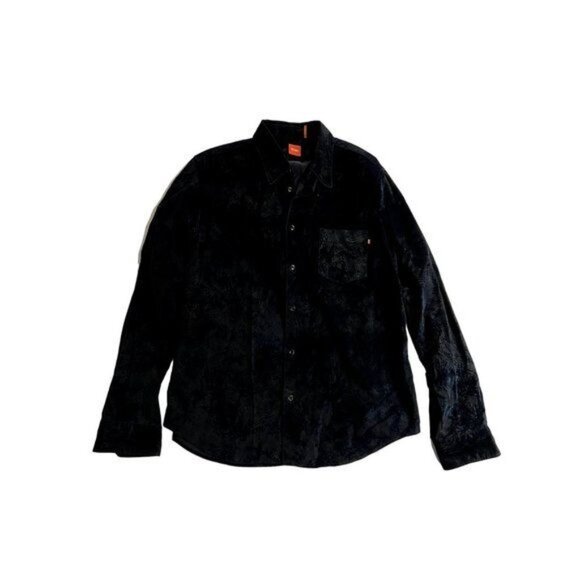 BOSS Hugo Boss Shirt in Black Velvet
